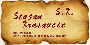 Stojan Krasavčić vizit kartica